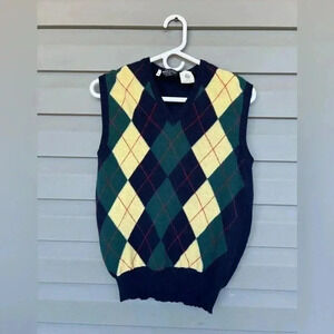 Vintage Brooks Brothers 100 % Virgin Wool Made In Italy Sz M